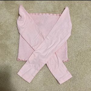 off the shoulder long sleeve